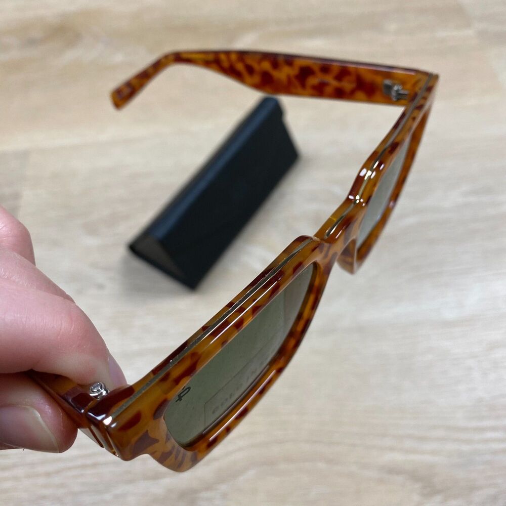 Prive Reaux Polarized Vice City Sunglasses Color Honey Tort - Picture 4 of 10